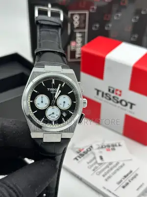 Tissot Quality Luxury Men Genuine Leather Wristwatch