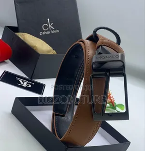 Original CALVIN Klein Leather Belts Available in Store