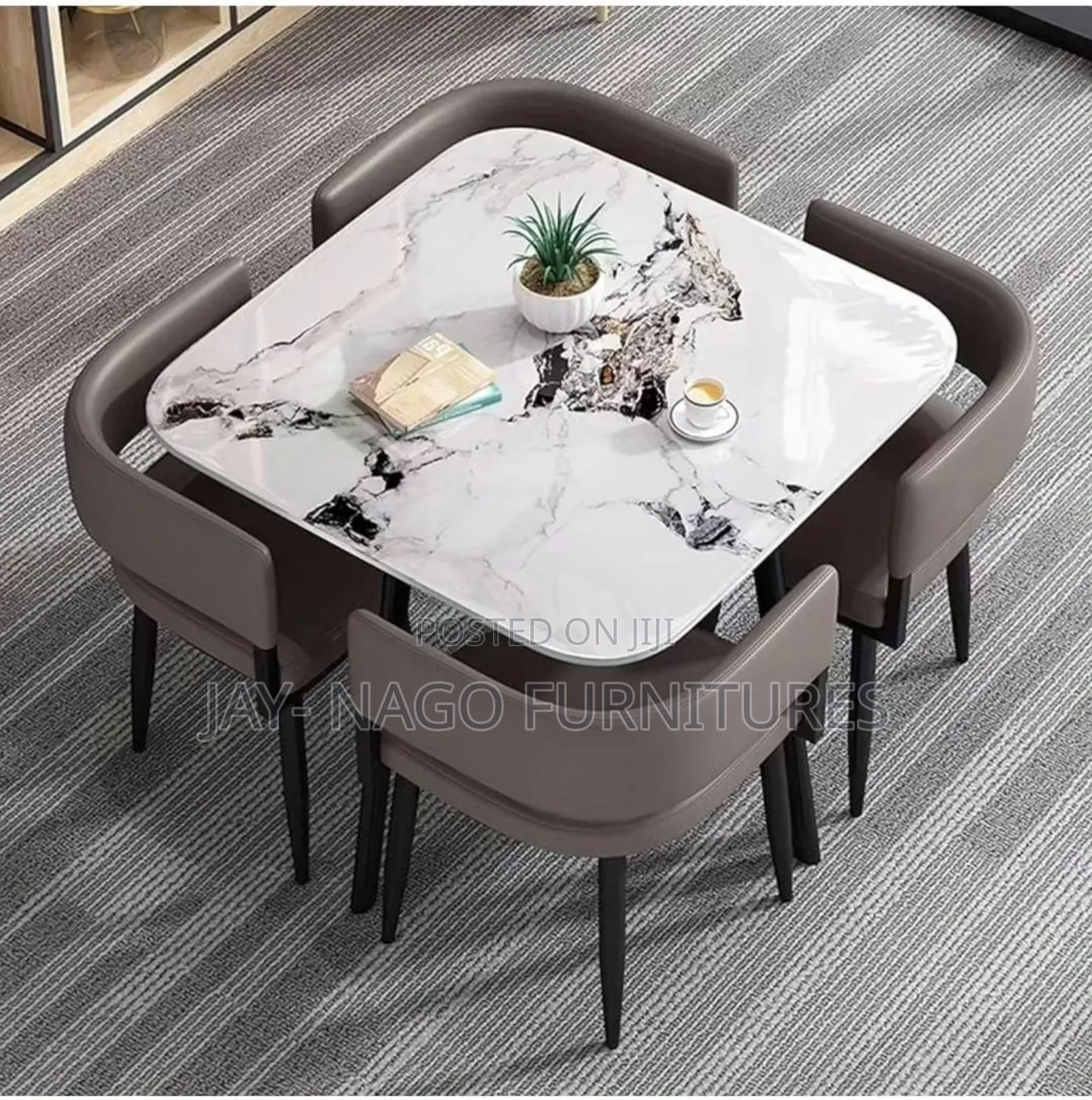 Executive Standard Quality 4 Seater Dining Set
