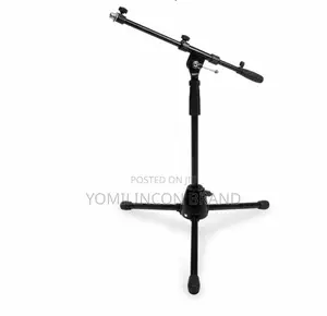 HOSATECH MSB-382BK Short Microphone Stand Tripod Base
