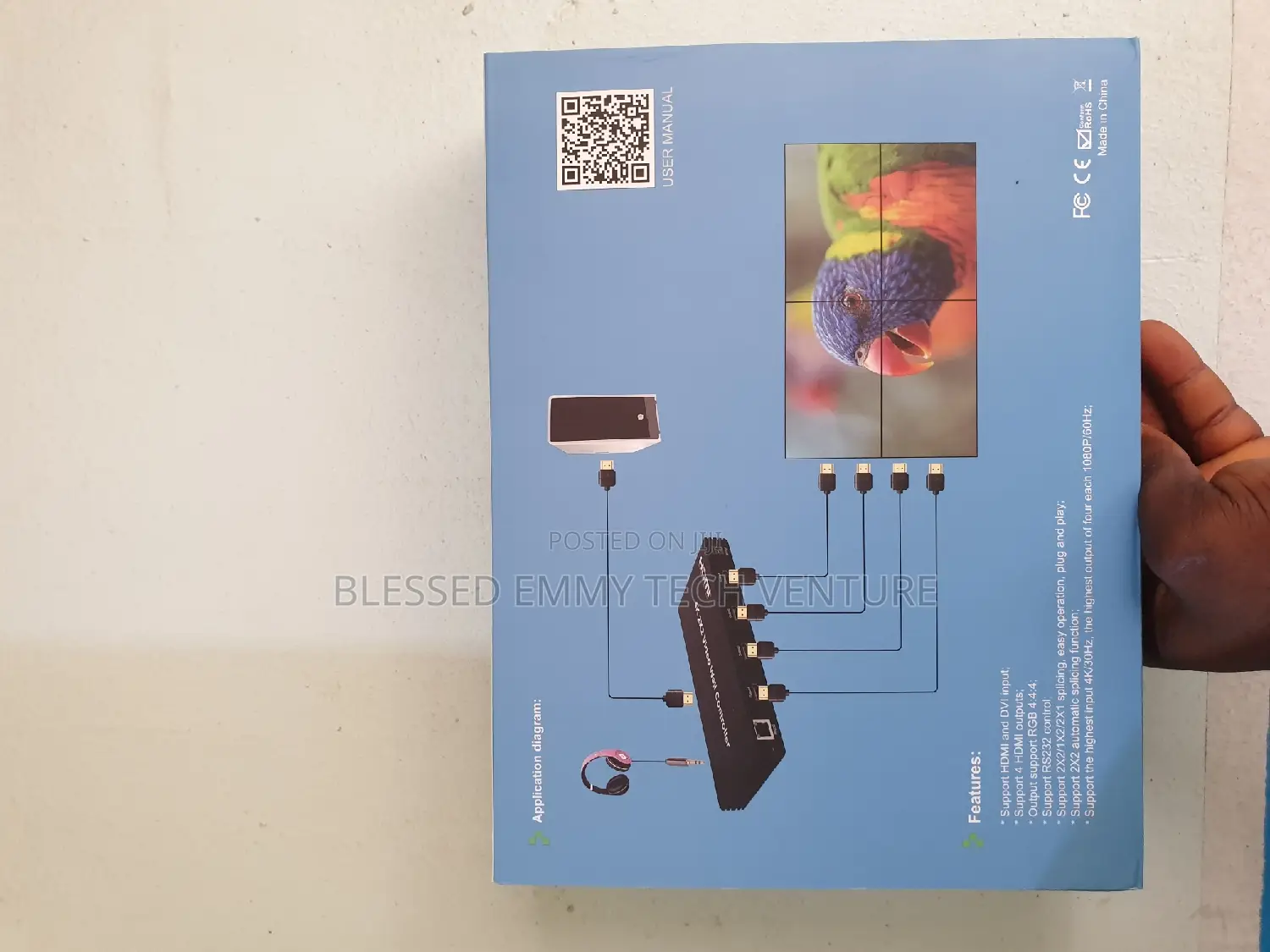 2X2 Video Wall Controller