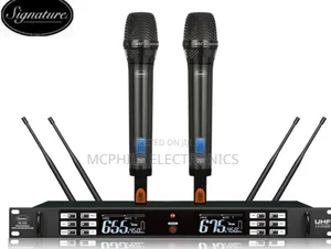 Signature Premium Quality Uhf Witeless Microphone -Br609d