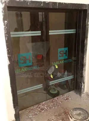 Touch-Free Sliding Access Door in Awka
