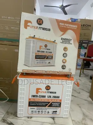 Mega Finix Energy Booster Tubular Battery for Solar Use