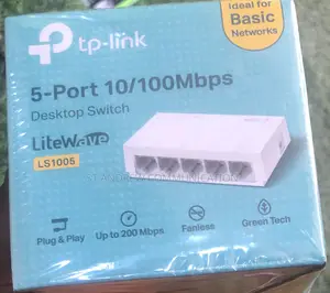TPLINK 5 Port 10/100 Desktop Switch