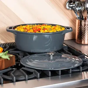Viking 7 Qt Enamel Coated Cast Iron Dutch Oven/Roaster