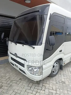 New Toyota Coaster 2023 White