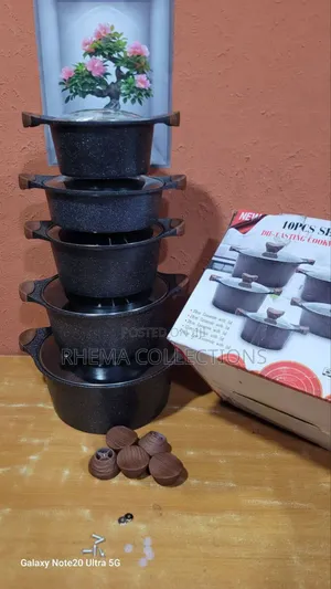 10pcs MBH Exclusive Die-Casting Granite Cookware Pot Set