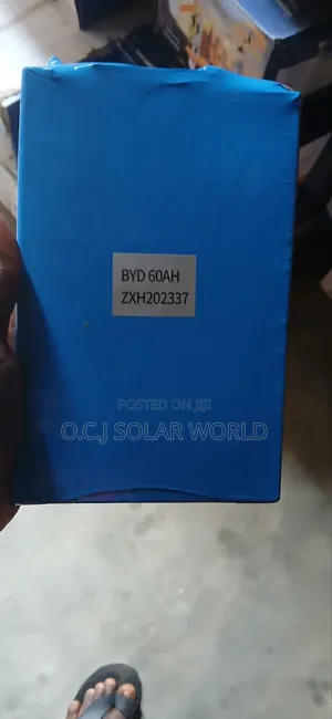 All in One Solar Street Light Battery 65ah 3.2volts