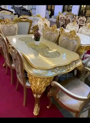 New Imported 6 Seaters Royal Wooden Dining Set