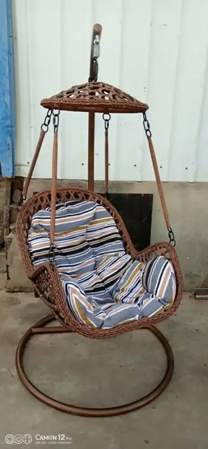Single Seater Swing Rattan Chair