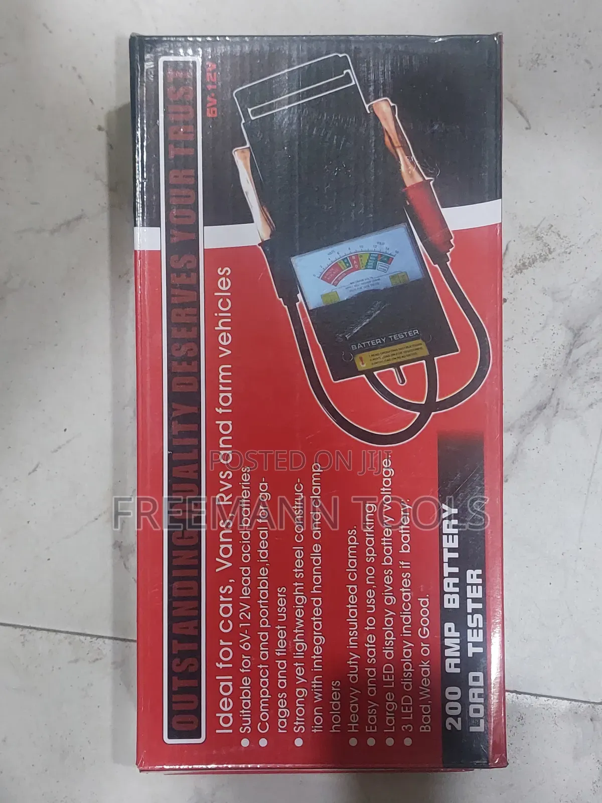 Analog Battery Load Tester
