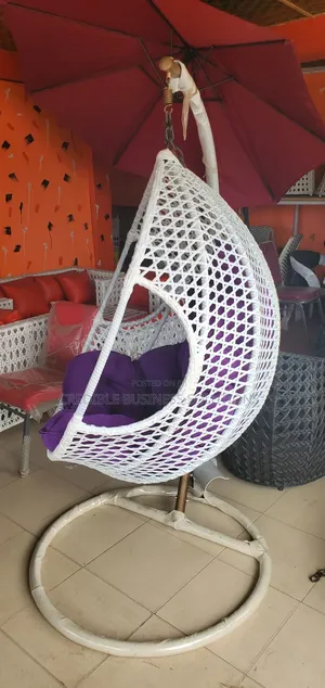 Single Seater Swing Rattan Chair