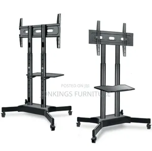 Height Adjustable Tv Cart