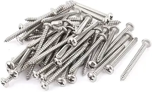 3.5mm X 40mm Pan Head Screw Fasteners 50 PCS