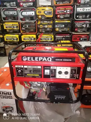 Elepaq Full Cooper Coil Generator 6.5kva 2 Yrs Warranty