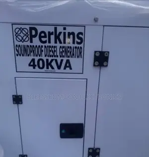 Perkins Soundproof Diesel Generator 40kva 200 Percent Cooper