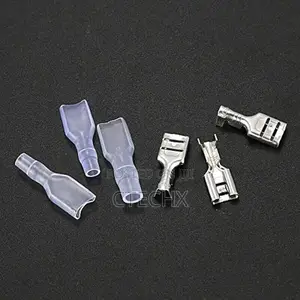 100pcs Crimp Terminals Sleeve Wire Wrap Connector 2.8mm