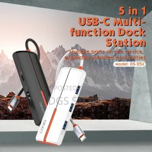 Ldnio Ds 25u Type C Hub Adapter 5in1