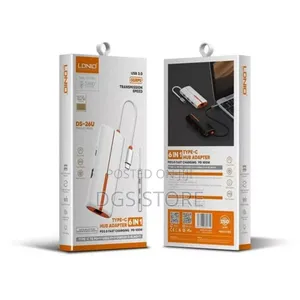 Ldnio Ds 26u Type C Hub Adapter 6in1