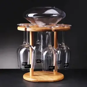 Wooden Wine Bottle Rack