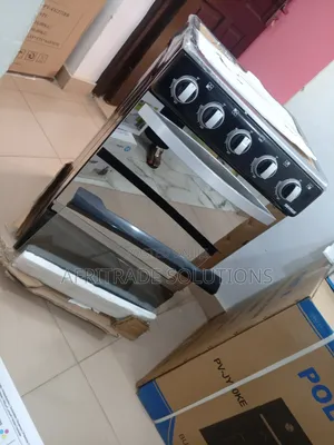 Skyrun Optimum Standing 4-Burner Gas Cooker + Oven