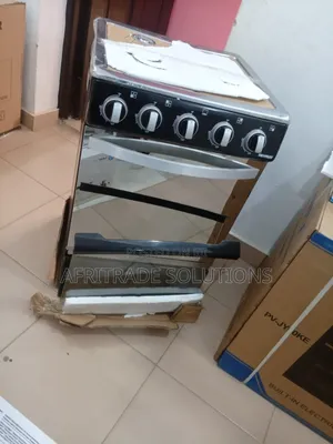 Skyrun Standing 4-Burner Gas Cooker and Oven-Child Lock