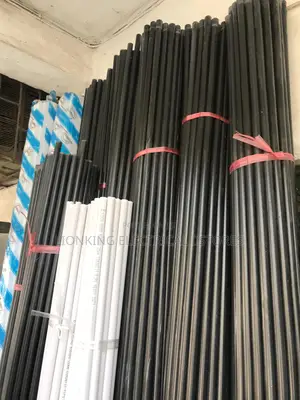 25mm 8ft Thick Black Pipe