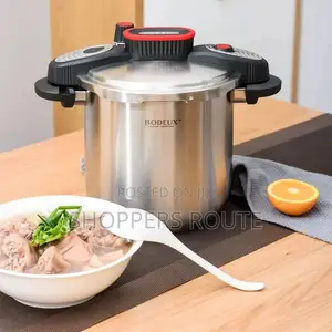 BODEUX 2-in-1 6L German Quality Stainless-Steel Pressure Pot