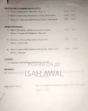 I.T Professional,A Professional Driver Good in Building