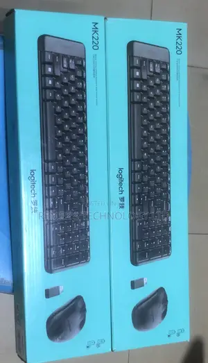 Mk220 Logitech Wireless Keyboard and Mouse