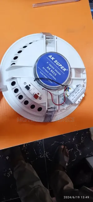 Ak-Super 30W Ceiling Speaker With Hook