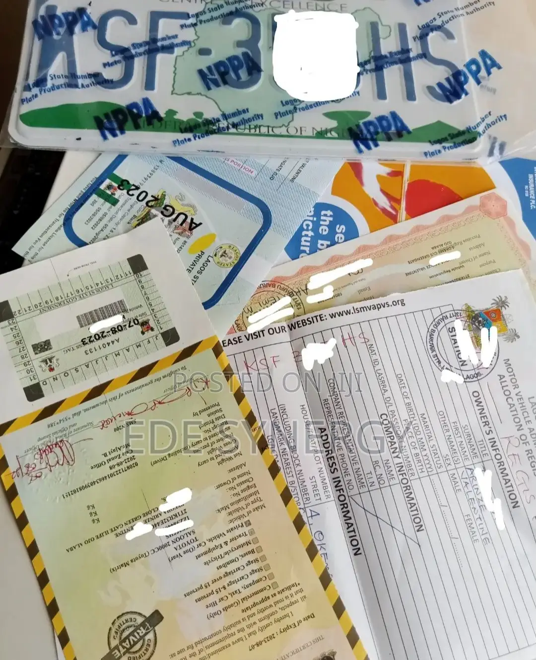 Vehicle Registration, Express, Accurate Complete Documents