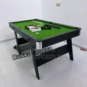 6ft Supermaxpro Foldable Snooker Board Table With Accesories