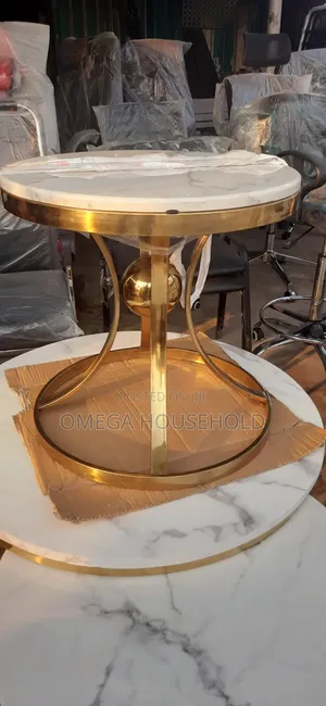 Specious Round Marble Center Table.