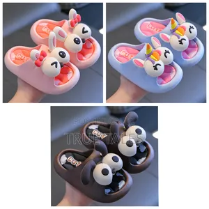Unisex Solid PVC Colourful Slippers for Boys and Girls