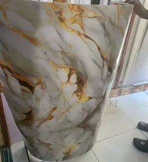 Quality Glossy Foam Marble Wallpaper Wall Sheet Sticker
