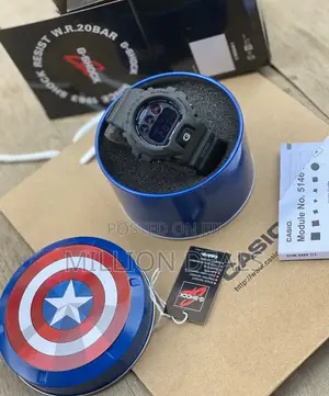 Black Rubber Strap Luxe Men’S G-Shock Wrist Watch