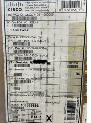 C9300-48uxm-a - Cisco Switch Catalyst 9300