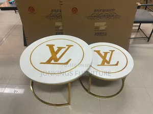 Modern Round Nesting Coffee Table Set