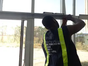 Motion-Sensing Sliding Glass Entrance
