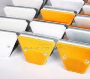 Aluminum Indicator Red Guard Rail Reflectors For Road Safety