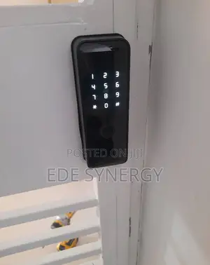 Dual Fingerprint Access Metal Gate Smartlock