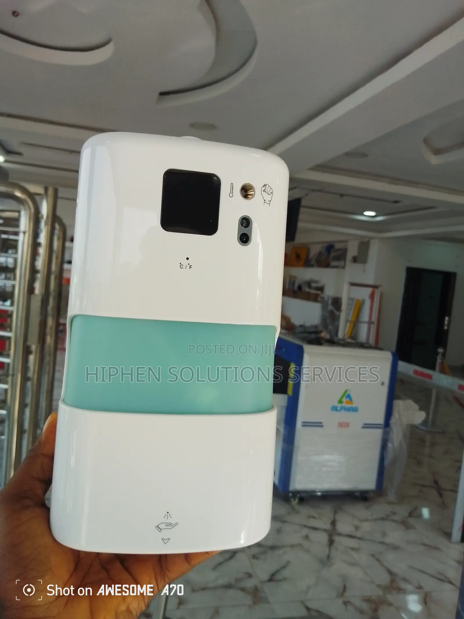 Liquid Automatic Soap Dispenser White