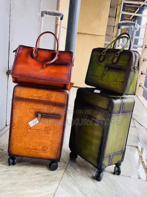 Berluti Trolley Quality Luxury Travel Luggage