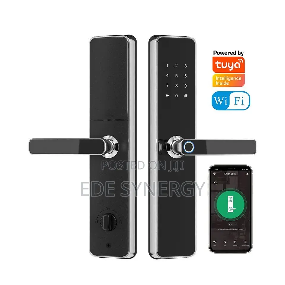 Smart Fingerprint Smart Card Lock App Controlled