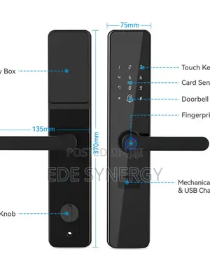 Wifi Smart Lock With Fingerprint Technology