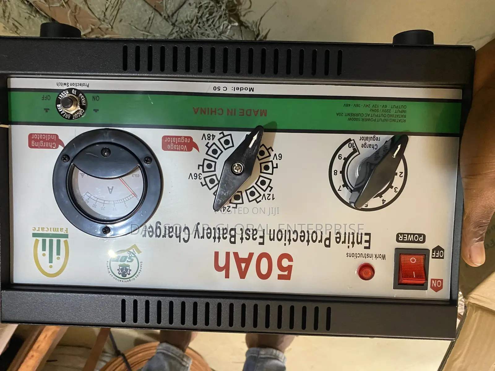 Famicare Fast Charger 50ah