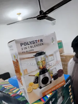 Polystar 2 in 1 Blender With Overheat Protector