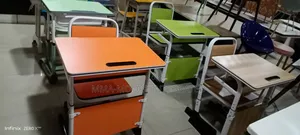 School Desk and Chair Set